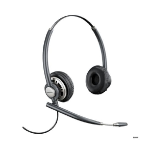 Plantronics EncorePro HW720 Langalliset kuulokkeet - Supra-aural - Tummanharmaa - Melunvaimennus - Puhelin Mörkgrå