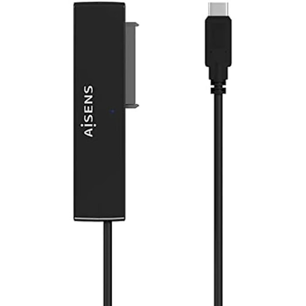 AISENS - ASE-35C02B - 2,5"/3,5" SATA A USB-C USB USB3.1 GEN1 harddiskadapter, sort Sort