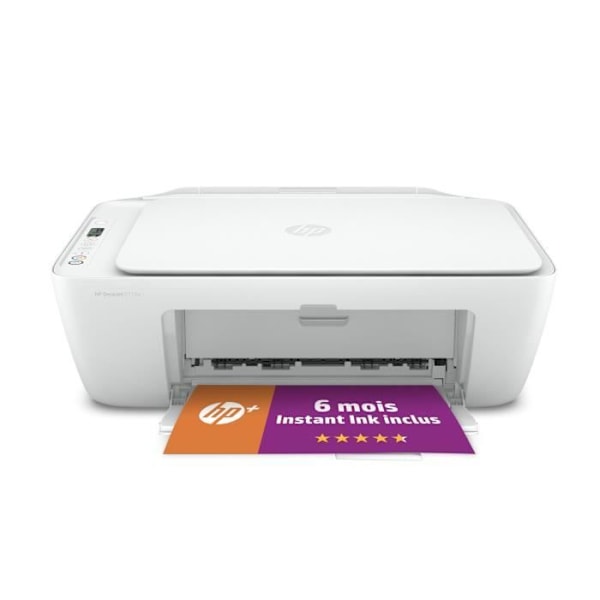 HP DeskJet 2710e multifunktionsprinter farveblæk - 6 måneders Instant Ink inkluderet med HP+