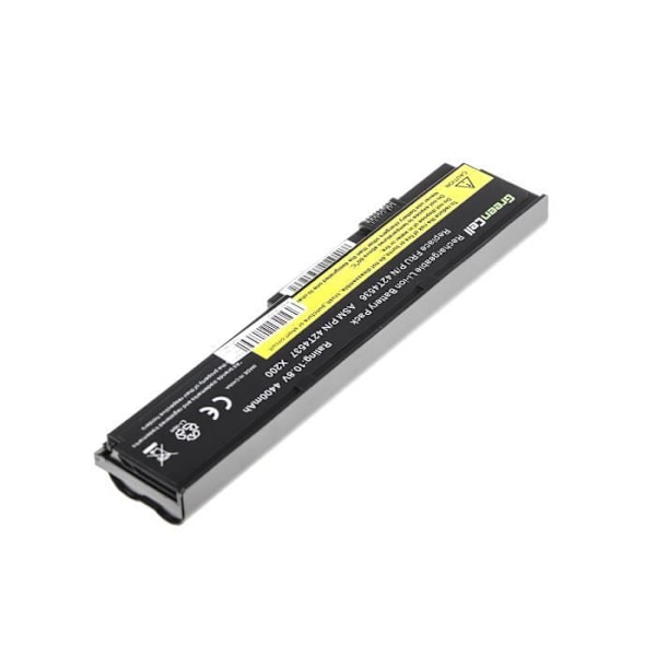 Green Cell® Standard Series 42T4650-batteri för Lenovo ThinkPad X200 X200s X201 X201i X201s Bärbar dator 4400mAh 10,8V