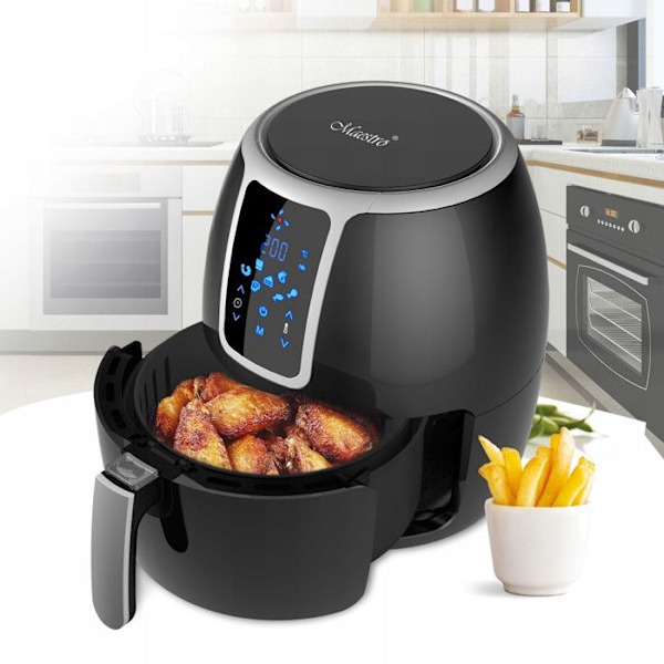 Fritøje uden olie - Maestro - MR-756 - 1500W - 3,7L - Sort svart