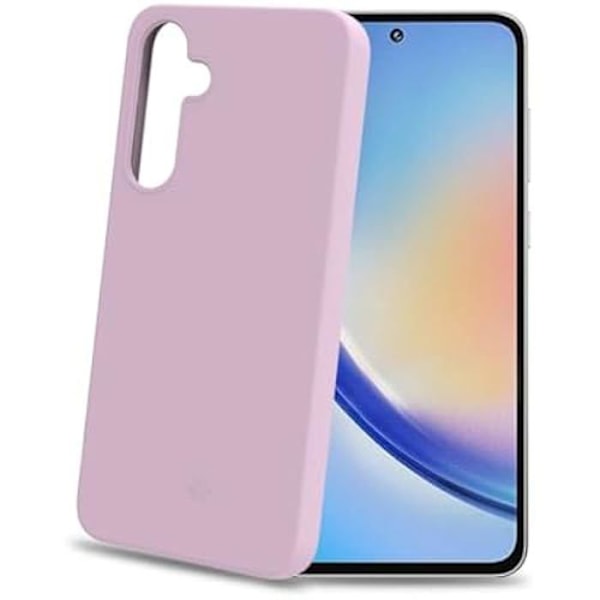 Älypuhelimen kuori - CELLY - Galaxy A55 - Pehmeä - Yksivärinen - Läpinäkyvä takakansi mångfärgad