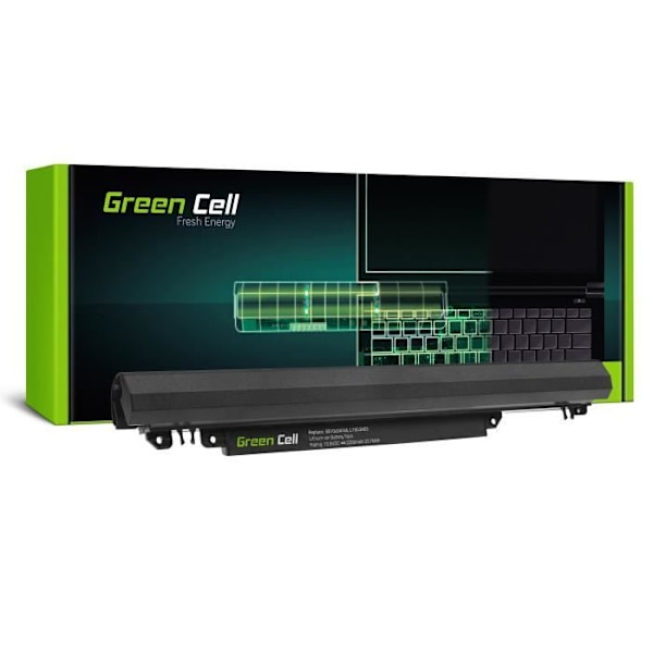 Green Cell L15C3A03 L15L3A03 L15S3A02 Batteri för Lenovo IdeaPad 110-14AST 110-14IBR 110-15ACL 110-15AST 110-15IBR 2200mAh