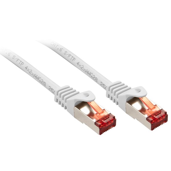 Basic Cat.6 S/FTP netværkskabel - LINDY - 1 m - hvid