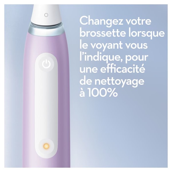 Oral-B iO 4N - Med resefodral - Lavendel - Ansluten eltandborste N/A