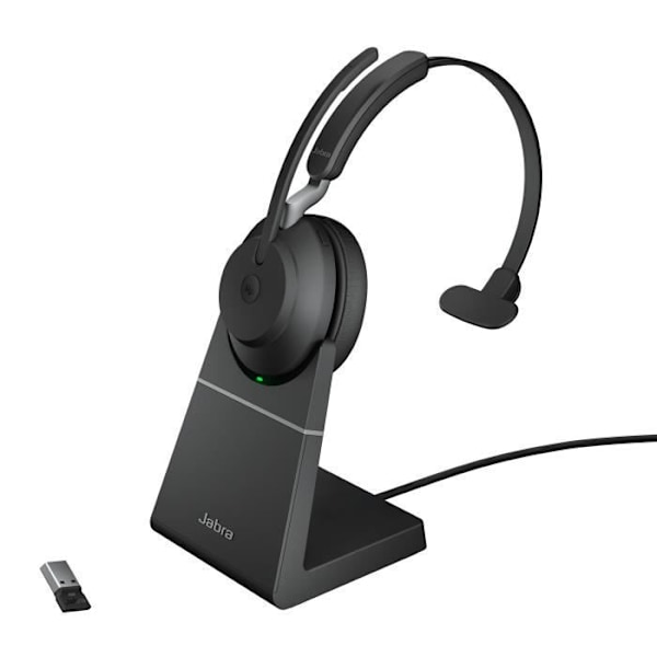 Kuuloke - JABRA - Evolve2 65 - Langaton - Sisäkorva - Melunvaimennus