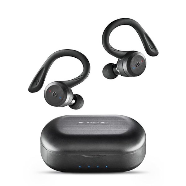 Langattomat kuulokkeet - NGS - ARTICA JOGGER - Bluetooth 5.3 - IPX7 - 40h käyttöaika Svart