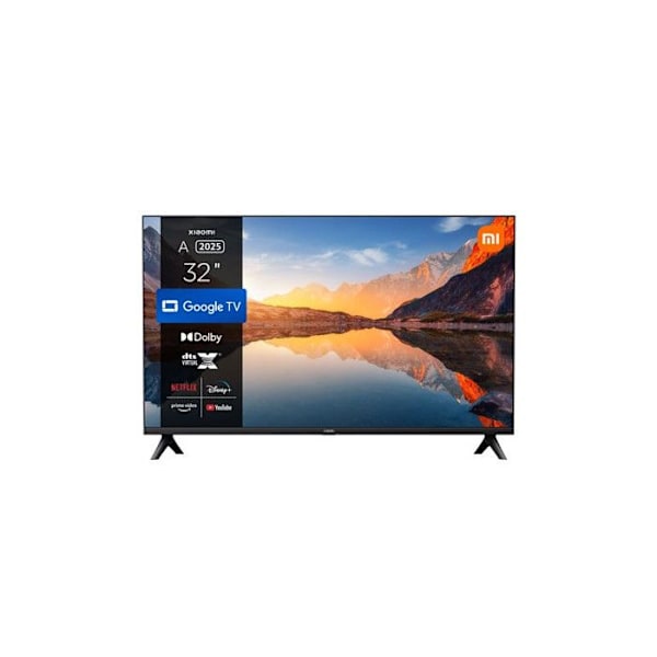 Xiaomi A 32 2025 LED TV 80 cm 4K UHD 2024 Sort