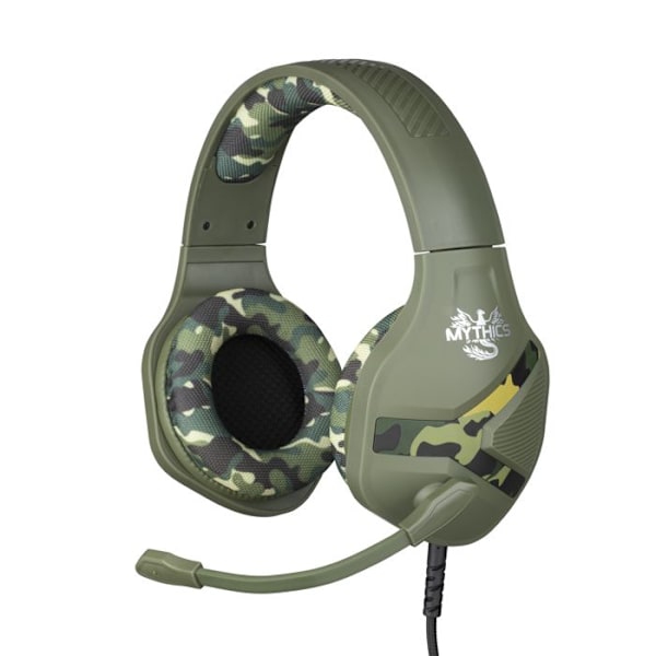 Gaming Headset - KONIX - Mythics Nemesis - Camouflage - 40 mm - Wired Camouflage