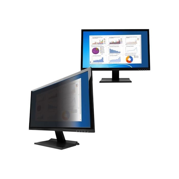 Yksityisyyssuoja - V7 - PS24.0WA2-2E - 61 cm (24") - Helppo asennus - Tietosuoja