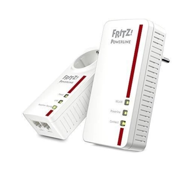 AVM AVM FRITZ!POWERLINE 1260E WLAN SET INTERNATIONAL 1200MBIT-S ETHERN Valkoinen