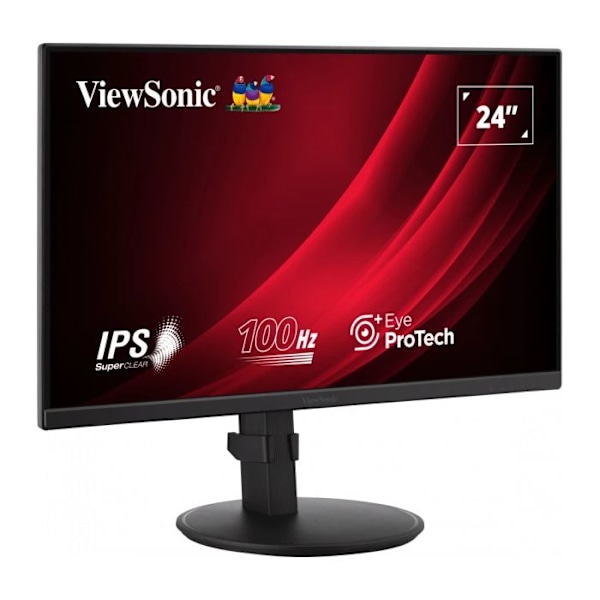 PC-skærm VIEWSONIC VG2408A - LED IPS 24 po - 1920 x 1080 - 5 ms - HDMI