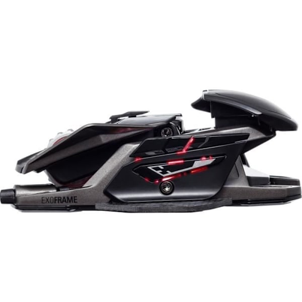 Madcatz RAT X3 - Anpassningsbar RGB trådad spelmus - PWM3389 Sensor 16000 DPI & 3000Hz - Omron Switch