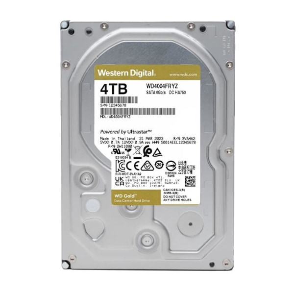 WD Gold WD4004FRYZ - disk