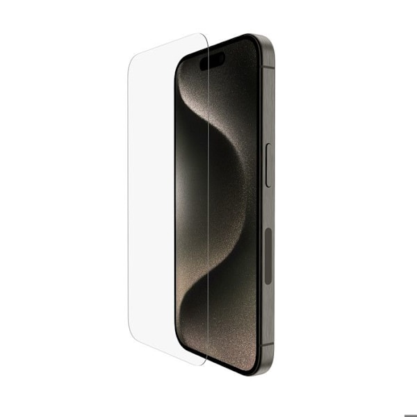 Skærmbeskyttelse - BELKIN - iPhone 15 - Hærdet glas - Stødresistent - Ridsefrit