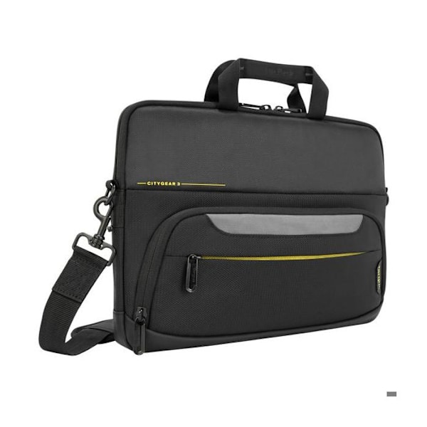 Bærbar computer taske - Targus - CityGear Slim Topload - 14 tommer - Sort - Transportrem
