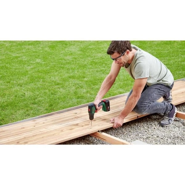 Perceuse Visseuse - UniversalDrill - 18V - Trådløs - 2 hastigheder - 13 mm skruetvinge Grön