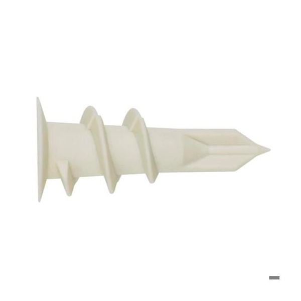 Skruvplugg - CELO - GKD - Förstärkt nylon - Pack om 50 - Snabb installation Vit