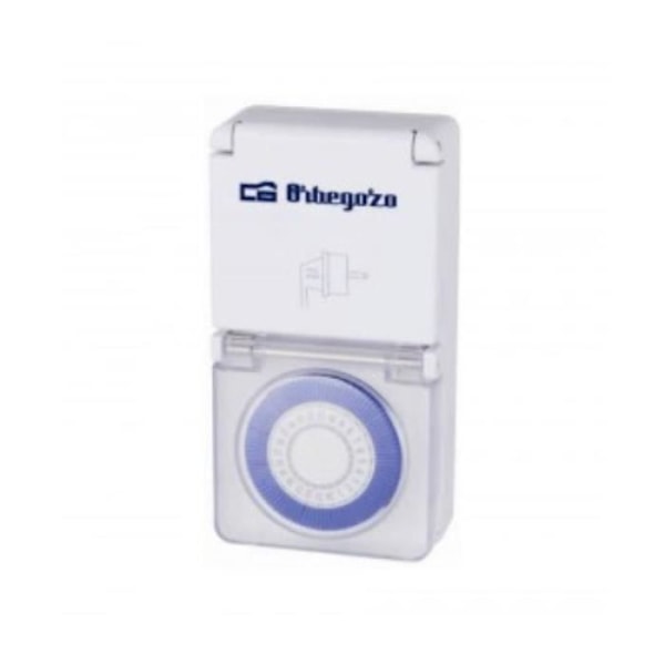 Ekstern programmer - ORBEGOZO - PG10 - Hvid - IP44 - 16 A - 3600 W Vit