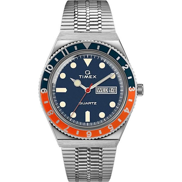 Herrur TIMEX - Analog Quartz - Stålrem i Sølv - TW2U61100