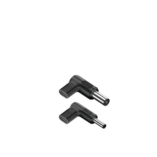 NGS BUD-D: Ersättningspaket med 2 USB-C strömadaptrar kompatibla med DELL bärbara datorer.