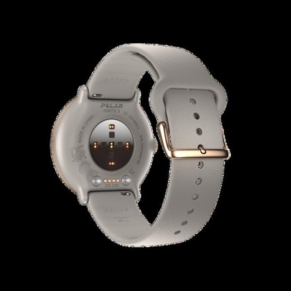 Smartwatch - Polar - Ignite 3 - Storlek S/L - Grå - Hjärtfrekvensövervakning, GPS, aktivitet