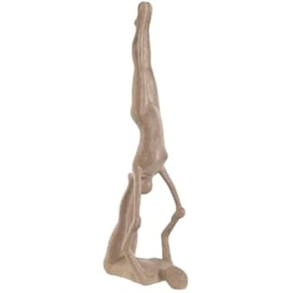 Dekorativ figur - HOME ESPRIT - Beige - 29,5 x 8 x 28 cm - Indendørs - Blandet Flerfärgad