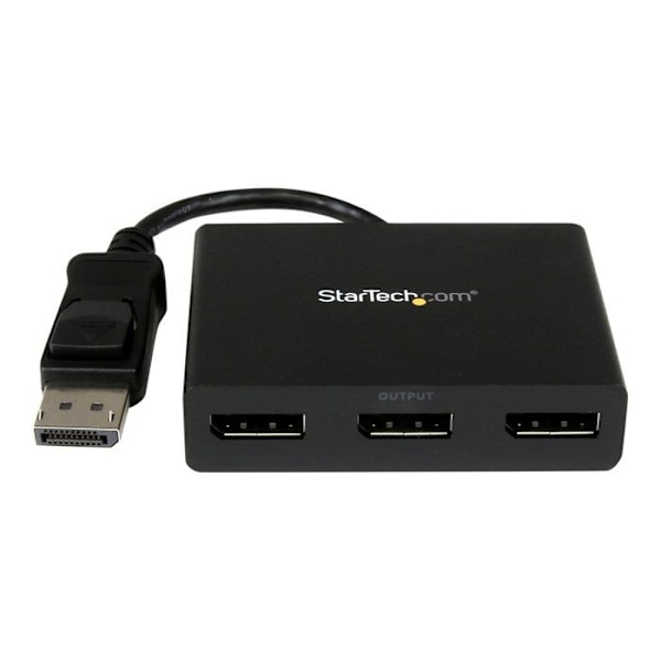 Videonjako laite - STARTECH - Multi-näyttö DisplayPort jakaja 3x DisplayPort - Muovikotelo