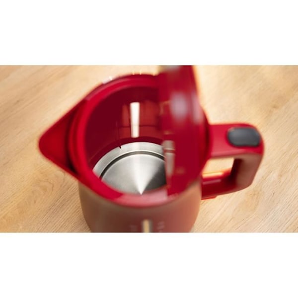 Bouilloire - BOSCH - TWK3M124 MyMoment - Hvid mat - oplyst kontakt - automatisk slukning ved kogning Mat hvid