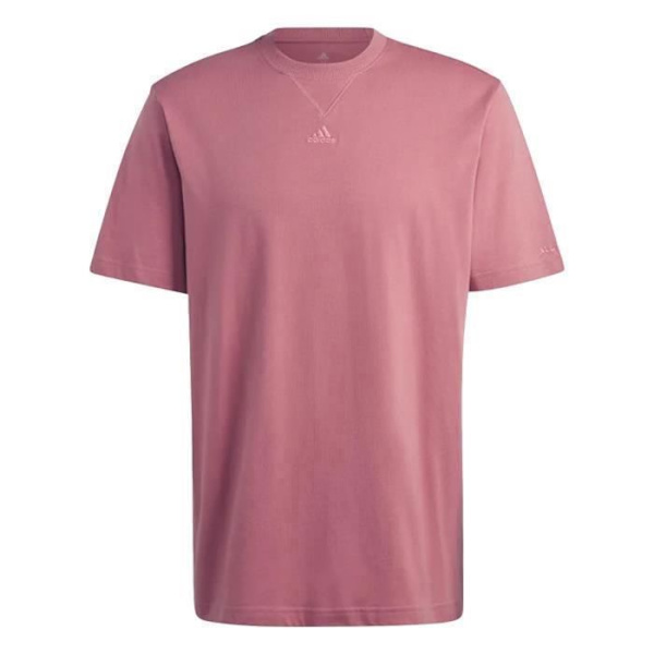 Lyhythihainen t-paita M all szn t - Adidas - Pinkki - 100% puuvillaa Rosa M