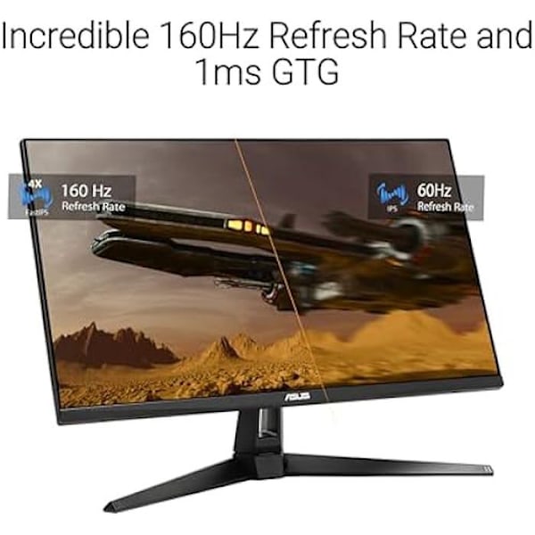 LED-monitor - ASUS - TUF Gaming VG27UQ1A - 27 tum - 1 ms - HDMI