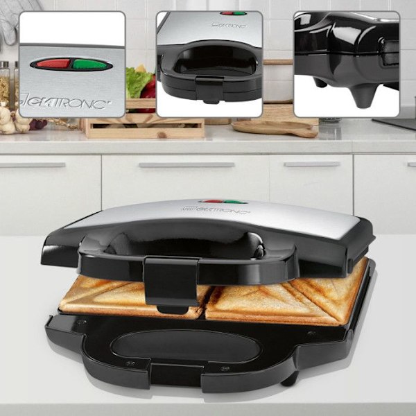 Sandwich og Croque-Monsieur Maker Clatronic ST3778