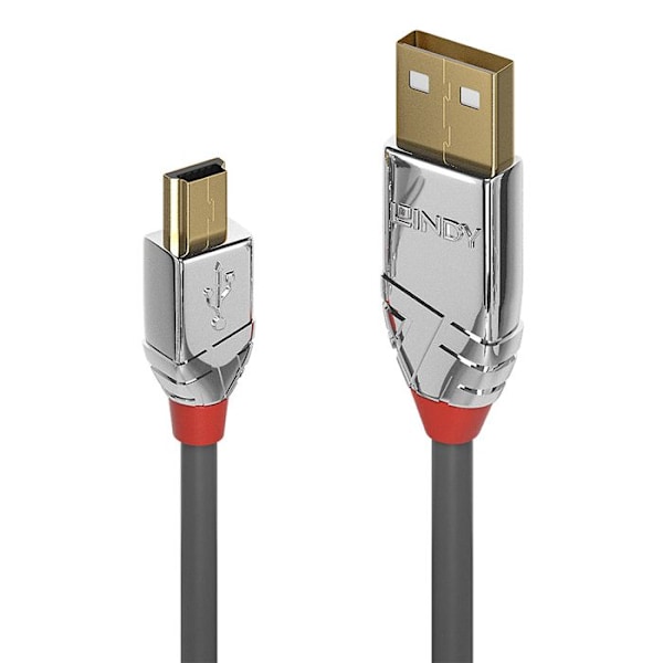 USB 2.0 type A til Mini-B kabel - Cromo Line - 7,5 m - Høj ydeevne og æstetisk