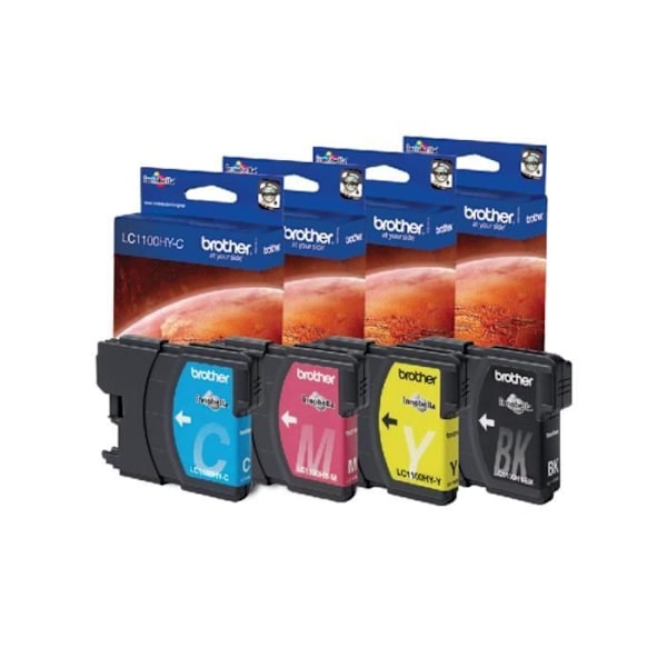 Brother LC1100HY Multipack färgbläckpatroner