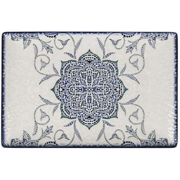 Astia - LA MEDITERRÁNEA - Rosetta - Posliini - Monivärinen - 30 x 20 x 2,5 cm mångfärgad