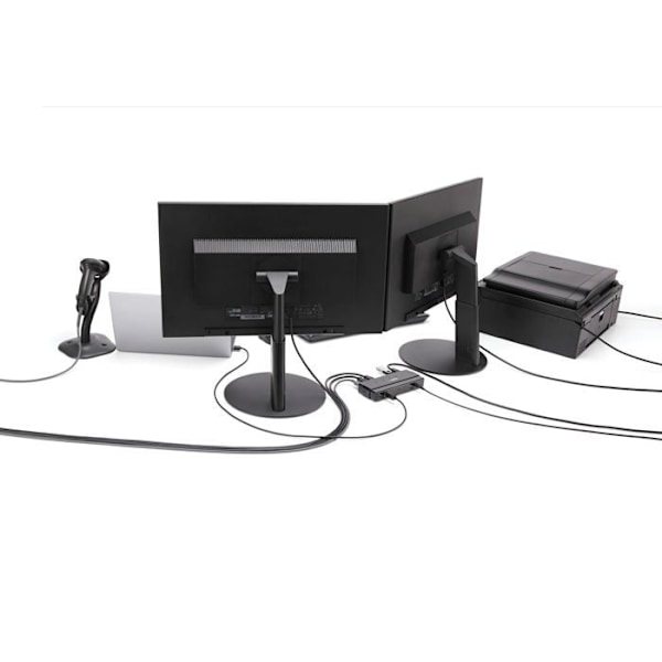 HUB - STARTECH.COM - ST7300USB3B - USB 3.0-hubb / nav med strömförsörjning - 7 portar