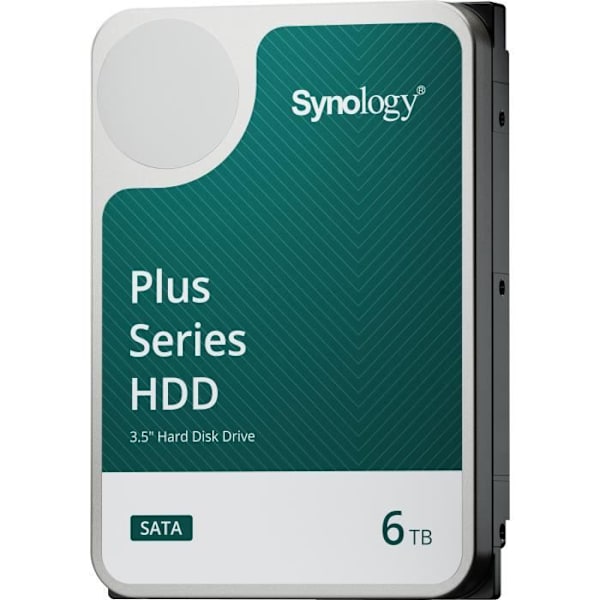 Intern harddisk SYNOLOGY HAT3300-6T - 6 To - SATA 6Gb/s - 5400 omdr/min