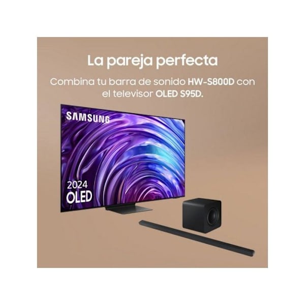 Samsung HW-S800D/ZF Ultra Slim Ljudbar med Subwoofer 3.1.2 Kanaler Wireless Dolby Atmos