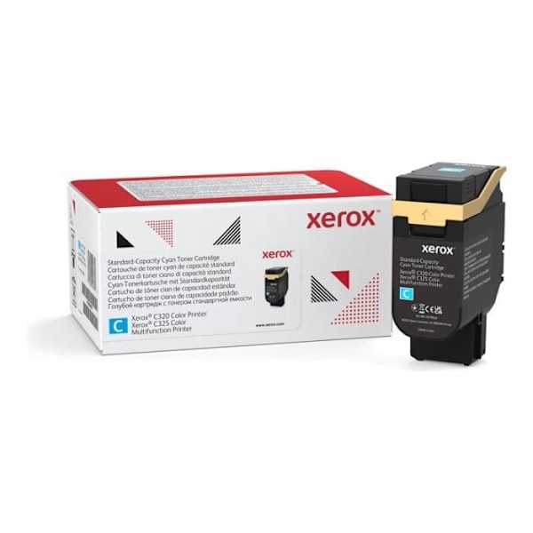 Tonerpatron - Xerox - C325 - Cyan - Original - Laser