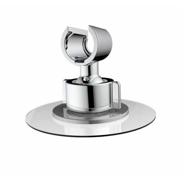 360° bruseholder i krom