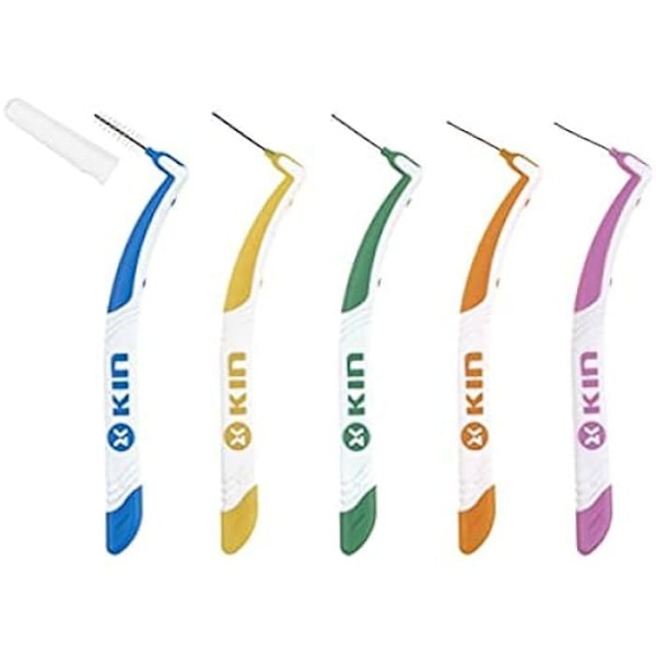Suuhygieniatarvike - KIN - Interdental Cónico - 1,3 mm - 6 kpl - Musta Svart