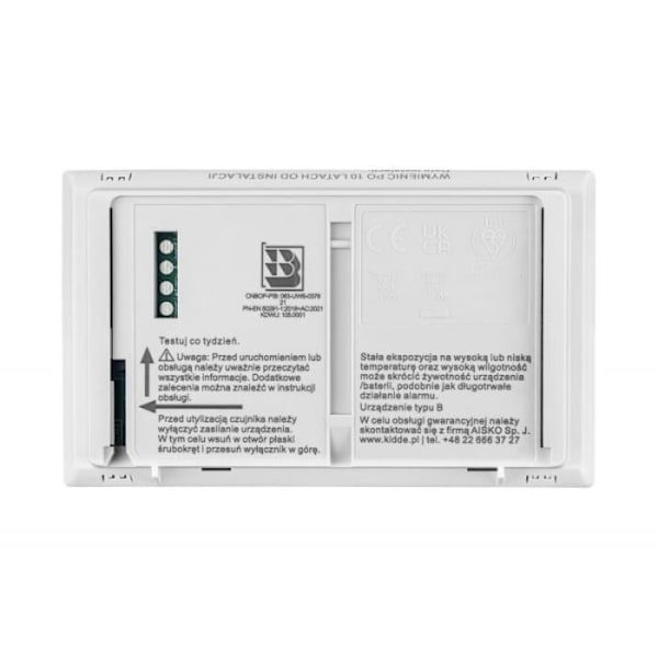 KIDDE Hiilimonoksiditunnistin K10LLCO - 0047871313433