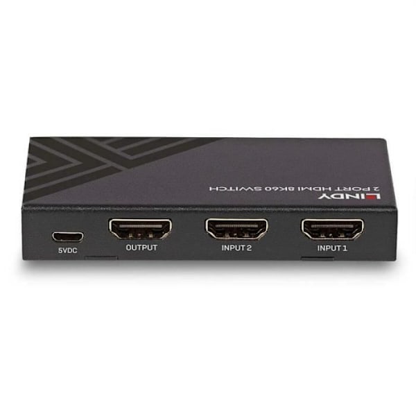 Lindy 2 Port HDMI 8K60 Switch (38337)