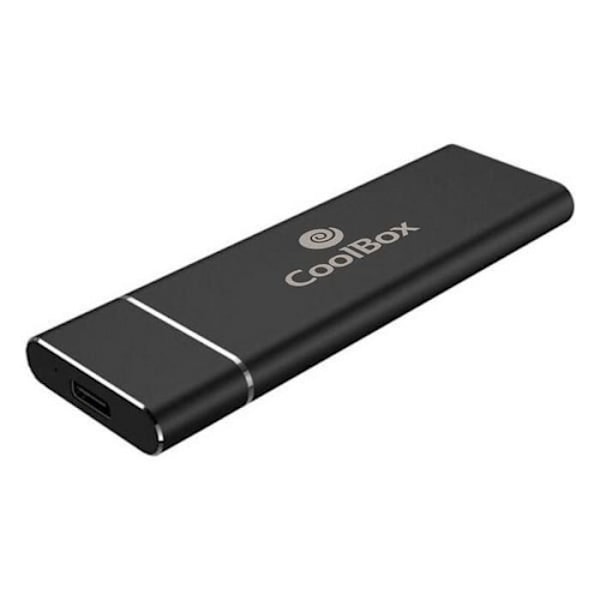 Harddisk kabinet - CoolBox - COO-MCM-SATA - SSD - USB 3.1 - Sort Sort