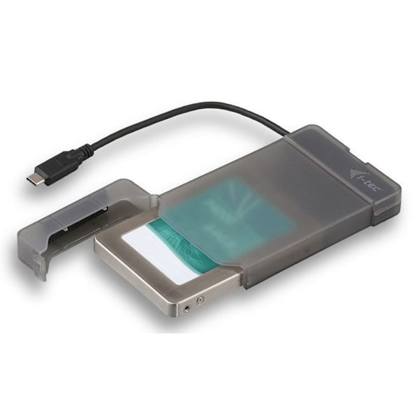 SATA till USB-adapter - I-TEC - MySafe USB-C Easy - USB-C 3.1 Gen 2 - 2,5" SATA - Svart