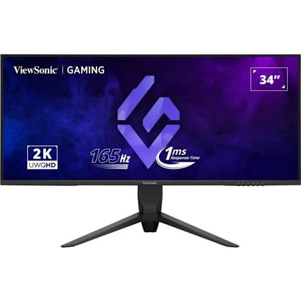 Ultra-bred 34'' - VIEWSONIC - VX3480-2K-PRO - WQHD 3440x1440 - 1ms - 75Hz - HDMI/DP