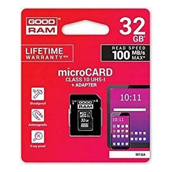 GoodRam M1AA Micro SD-kort Sort