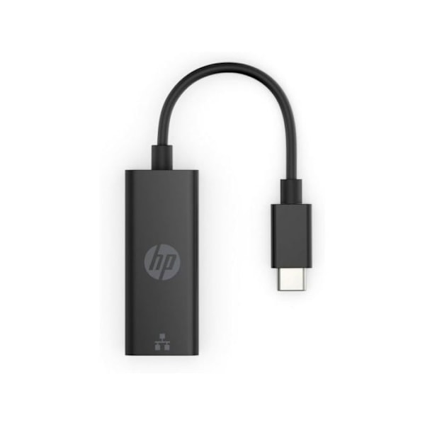 HP USB-C -sovitin - RJ45 G2 - Musta - Verkkokaapeli