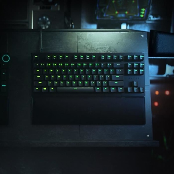 Spilkeyboard - Razer - Huntsman V2 TKL - Optisk - Baggrundsbelyst - QWERTY