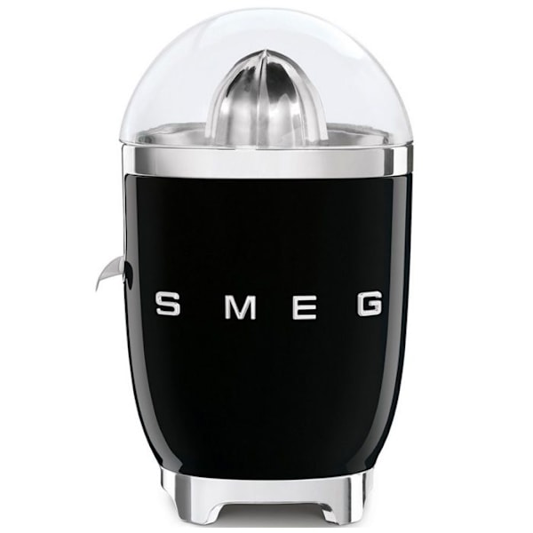 Citruspresser - SMEG - CJF11BLEU - 70 Watt - Antidrip hældetud - Tritan Renew Blank krom